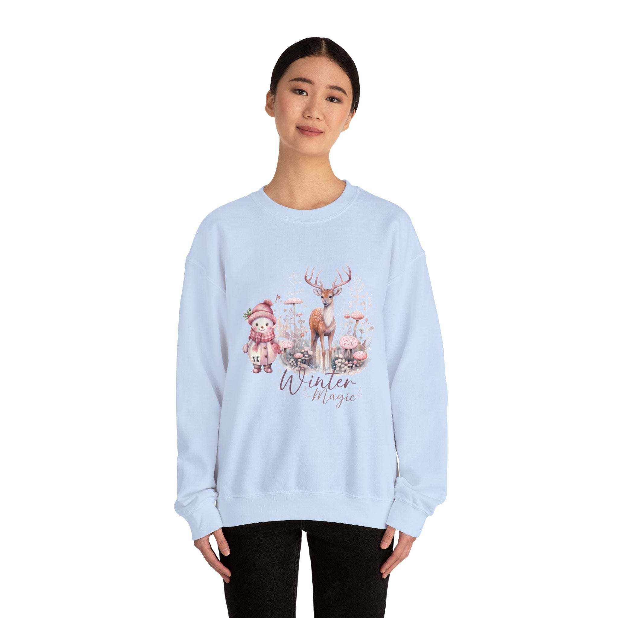 Winter Magic Unisex Heavy Blend™ Crewneck Sweatshirt